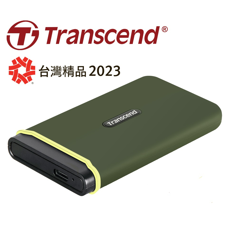 《SUNLINK》Transcend創見 ESD380C 1TB USB3.2/Type C 雙介面外接SSD固態硬碟