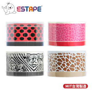 【王佳ESTAPE】抽取式裝飾貼 動物紋系列（OPP.易撕貼.設計.拼貼.DIY.貼紙.標籤.可愛.包裝.烘焙.膠帶）