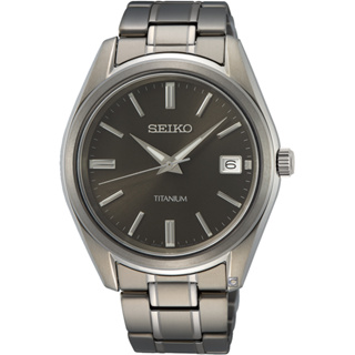 SEIKO 精工錶 CS 經典簡約鈦金屬腕錶 6N52-00B0D(SUR375P1)