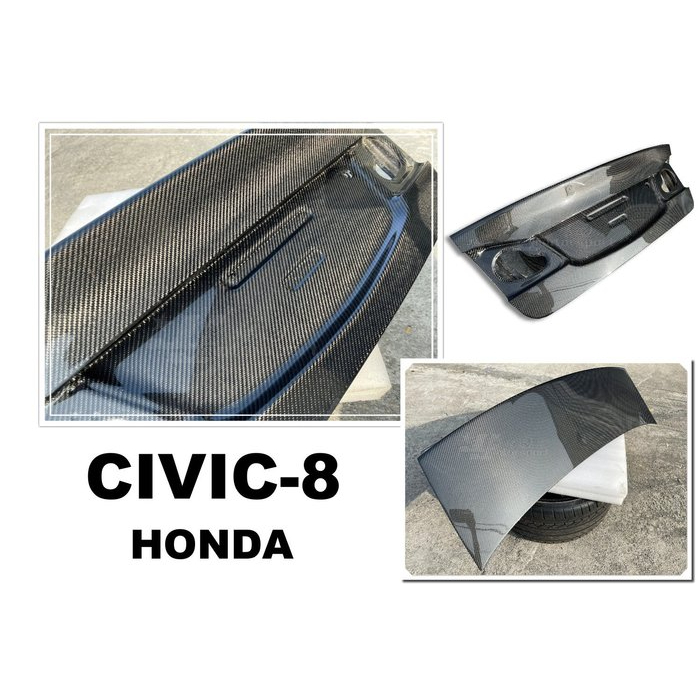 超級團隊S.T.G HONDA CIVIC 8代 碳纖維 CRABON 後桶蓋 卡夢 CIVIC8 原廠款 後車箱蓋