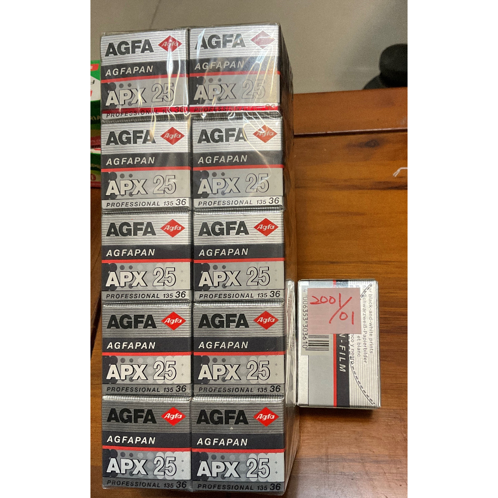 過期底片 AGFA APX 25 Rollfilm 135/黑白負片/傳統底片