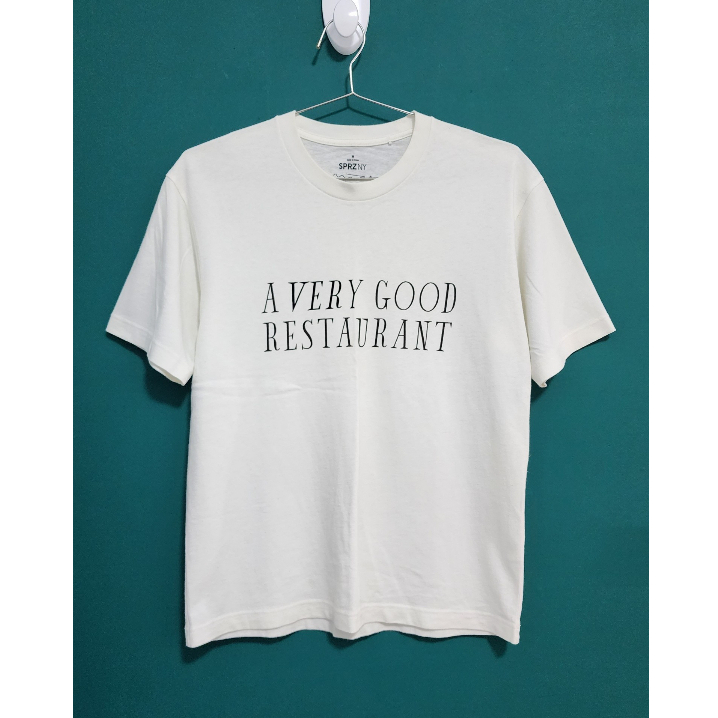 UNIQLO × SPRZNY 白色 修身 短袖 上衣 T恤 T-shirt Tee