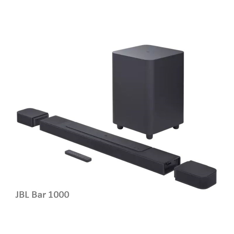 JBL Bar 1000 真無線環繞 7.1.4 環繞聲套組