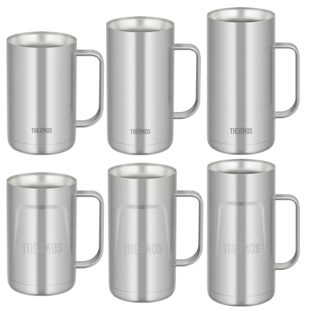 THERMOS 膳魔師 JDK-1000 不鏽鋼保溫杯 真空隔熱 馬克杯 啤酒杯 真空斷熱 保溫保冷 日本直送