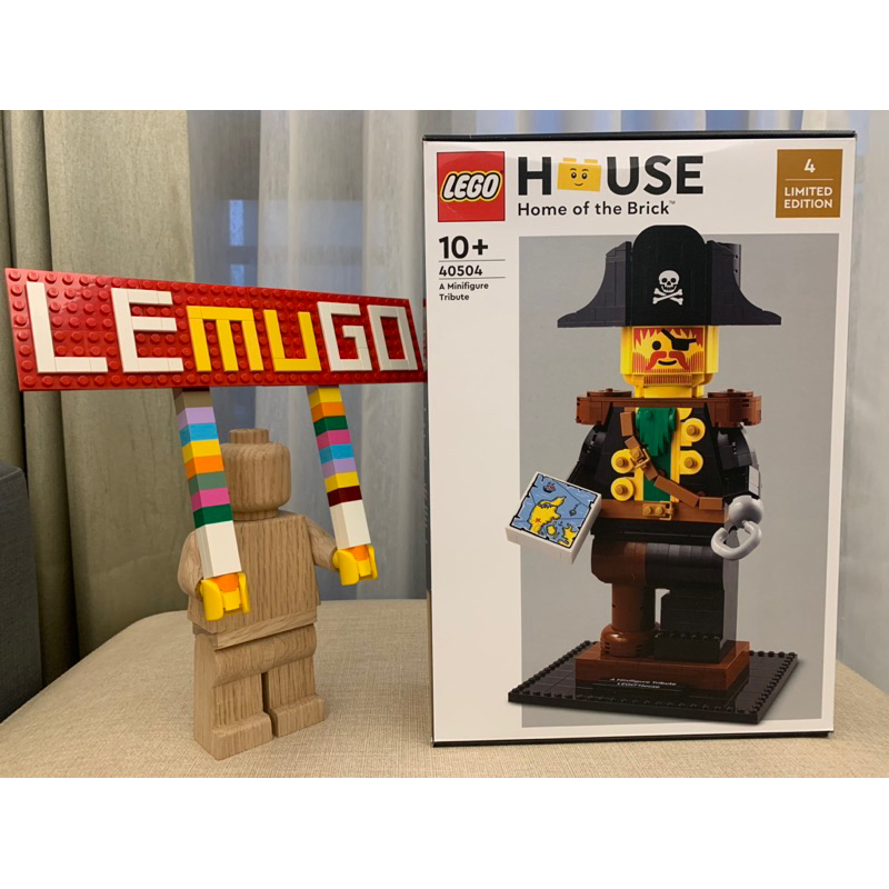 樂高 LEGO 40504 致敬樂高人偶 丹麥限定 樂高之家 海盜 紅鬍子船長 全新現貨 稀有盒組 (面交優先請先聊聊)