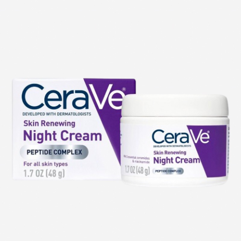 現貨☁️ CeraVe 適樂膚 舒樂膚 肌膚更新保濕滋潤晚霜 Skin Renewing Night Cream