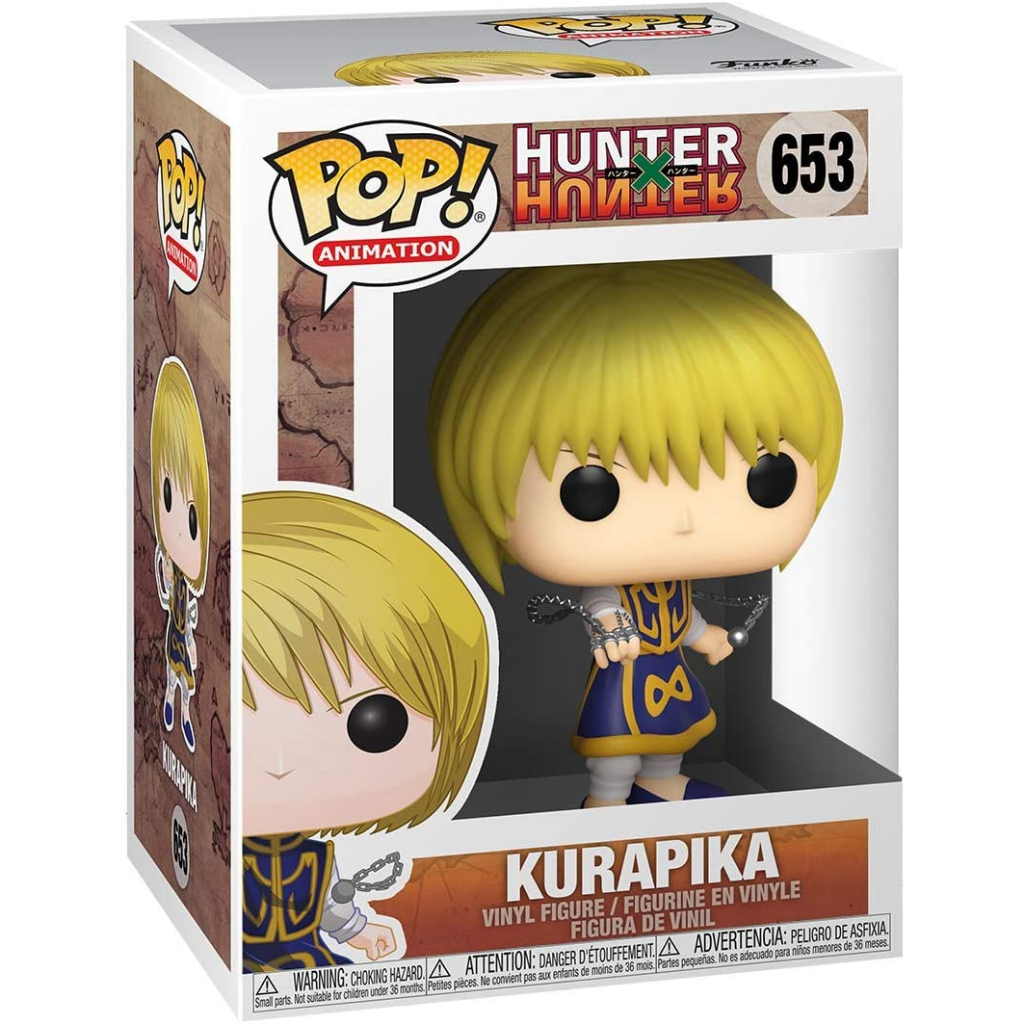 【幫長選物所】美版／FUNKO POP No.653／HunterＸHunter獵人／酷拉皮卡／KURAPIKA／鎖鏈