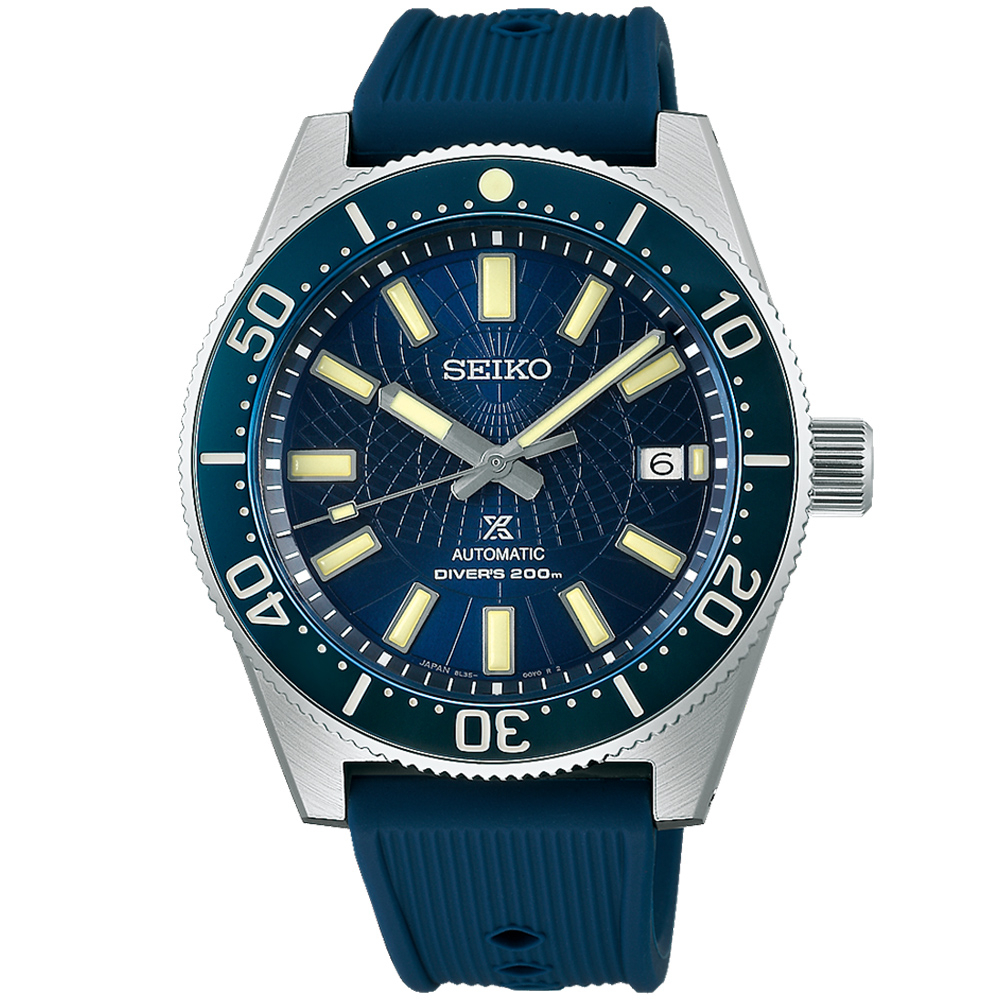 SEIKO 精工錶-黑牌款-PROSPEX愛海洋系列水中考古200米潛水機械腕錶8L35-01R0B(SLA065J1)