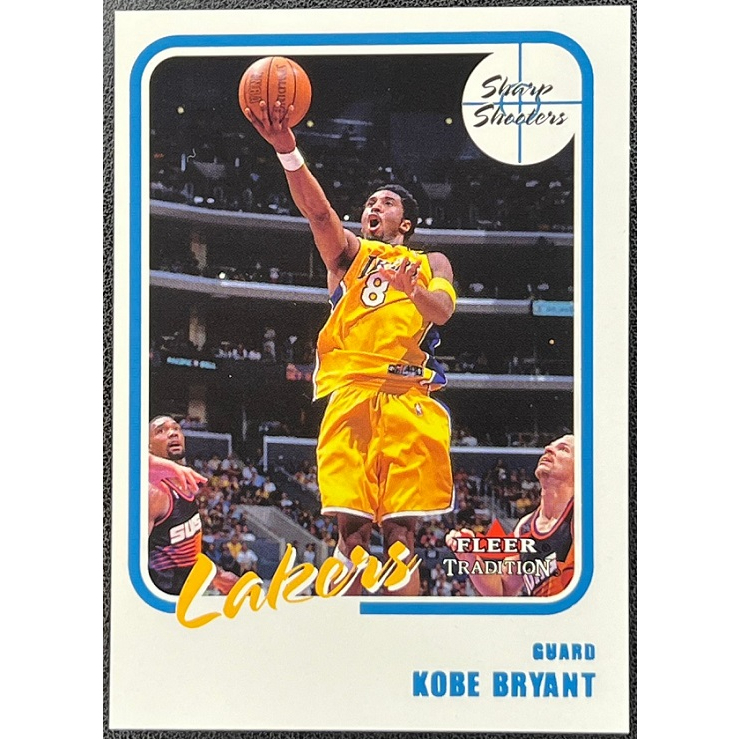 NBA 球員卡 Kobe Bryant 2000-01 Fleer Tradition Sharp Shooters