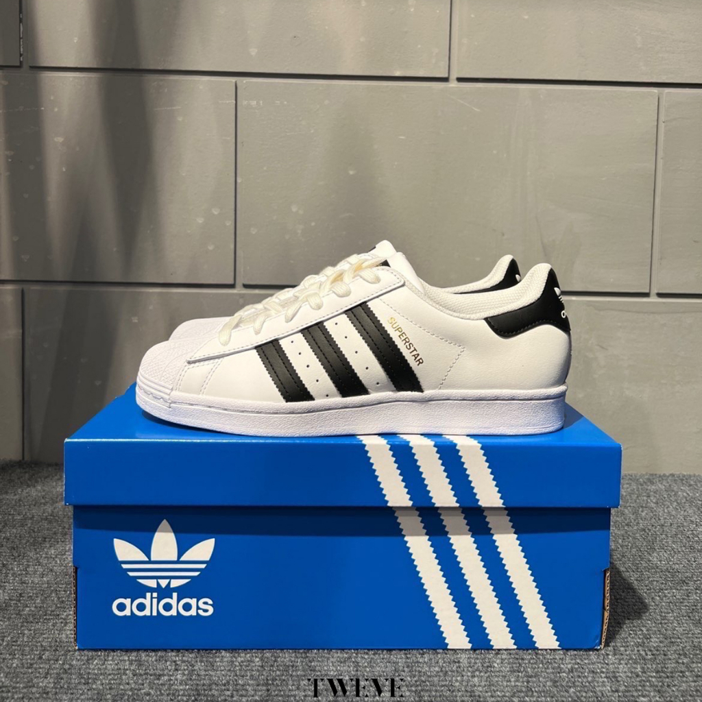 Adidas Originals Superstar 白黑 貝殼鞋 男女鞋 C77124 EG4958