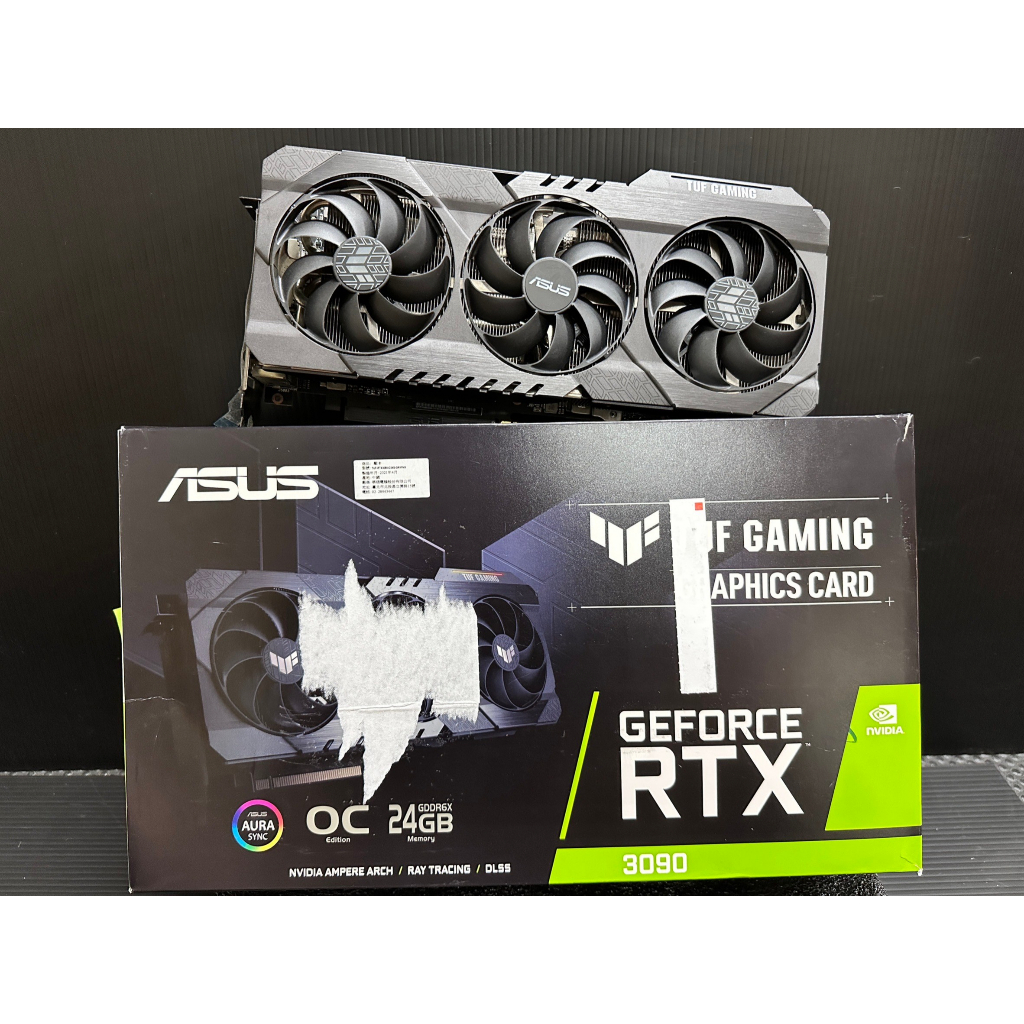 [二手顯示卡/3090/TUF] ASUS 華碩 TUF GAMING GeForce RTX 3090 24GB