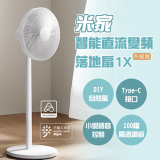 小米 米家 智慧直流變頻電風扇 1X 升級版 小米電風扇 省電 靜音 涼風扇 DC扇 節能 風扇 電風扇☀