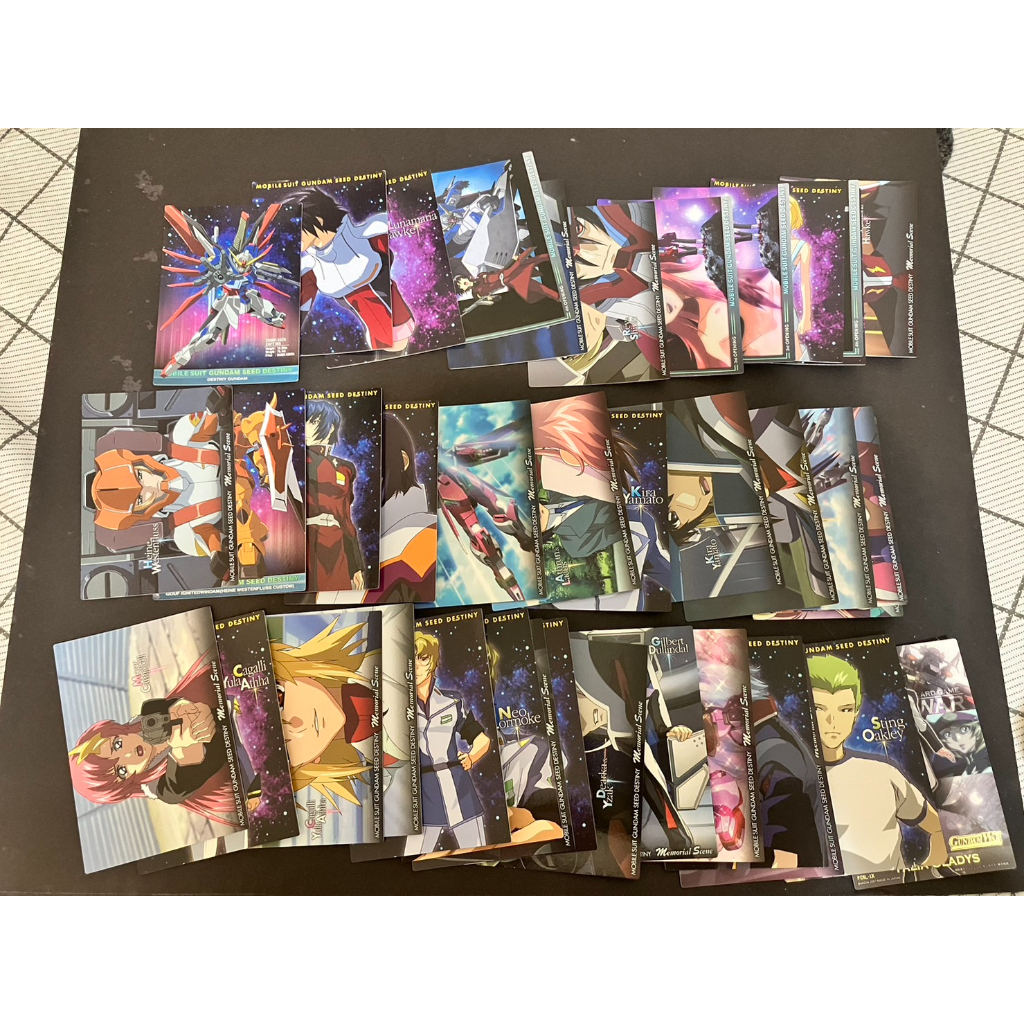 鋼彈 SEED DESTINY 卡牌 卡片 收藏品 周邊 真.飛鳥 命運鋼彈 真選組 GUNDAM