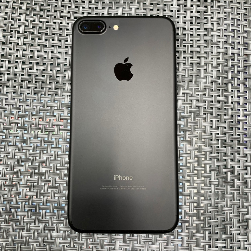 【Apple】iphone 7+ plus 128G 78% 霧面黑 中古機 二手機 學生機 備用機 送手機殼 送玻貼