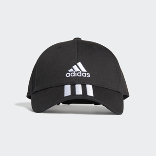 Adidas 愛迪達 帽子 運動帽 三條線 基本款 開發票 老帽 棒球帽 男女 遮陽 純棉 公司貨 黑 FK0894