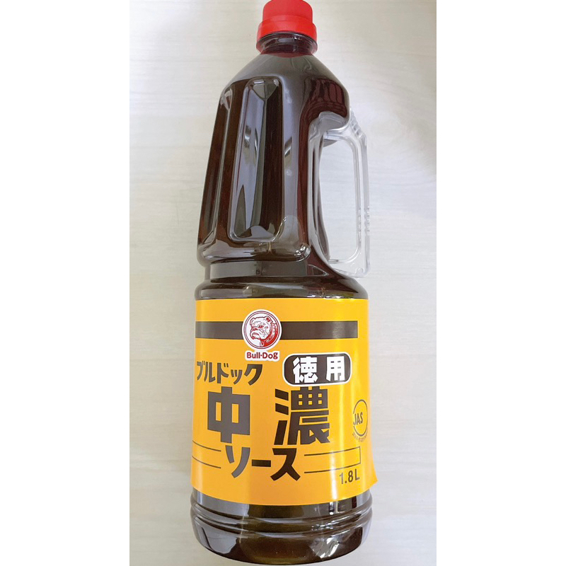 [ 舌尖上的美味 ] Bull-Dog 狗標 烏醋調味醬-中濃 狗標中濃醬 日本中濃醬 1.8L/桶 ㊣