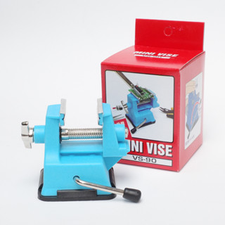 [從人] 桌上型迷你臺鉗 MINI VISE VS-90 模型輔助工具 吸盤式固定 最大張口 25mm