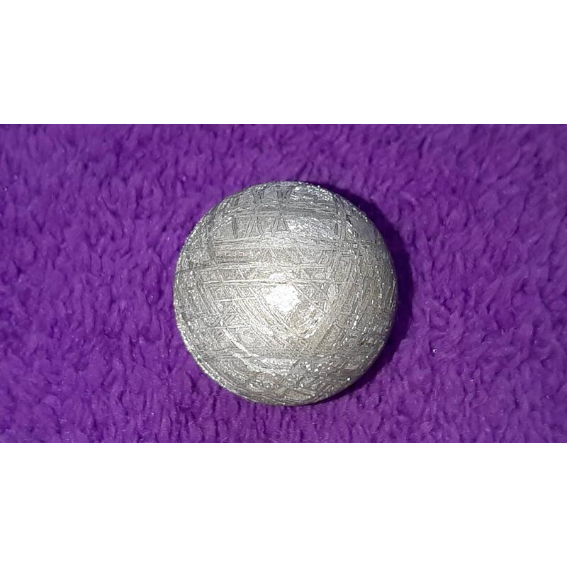 鎳鐵隕石球gibeon天鐵球直徑24MM60.3克