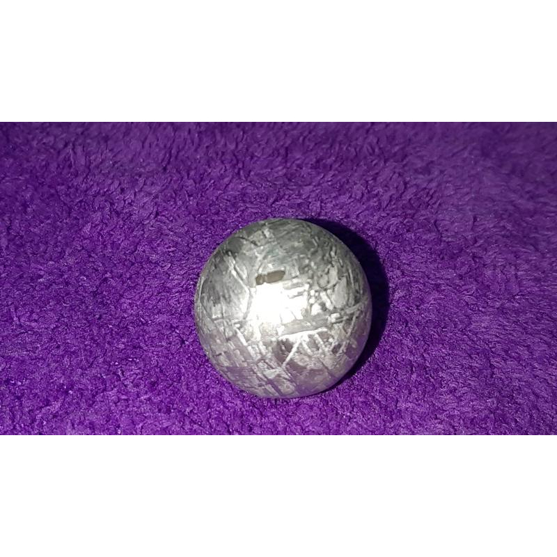 鎳鐵隕石球GIBEON天鐵球直徑25mm67.8克