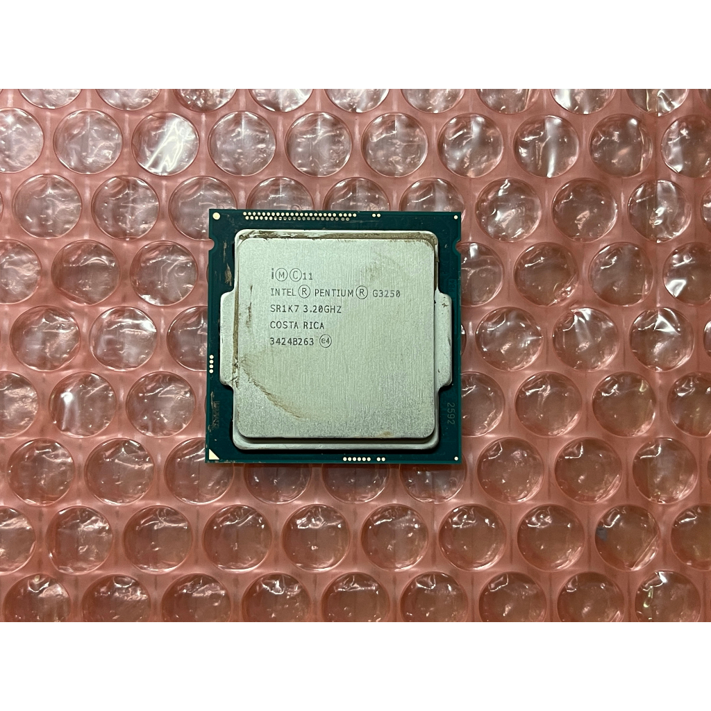 英特爾中央處理器 CPU Intel Pentium G3250 / 二手