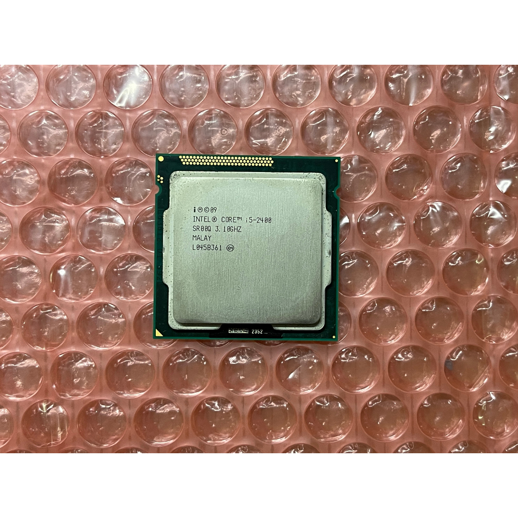 英特爾中央處理器 CPU Intel i5-2400 / 二手