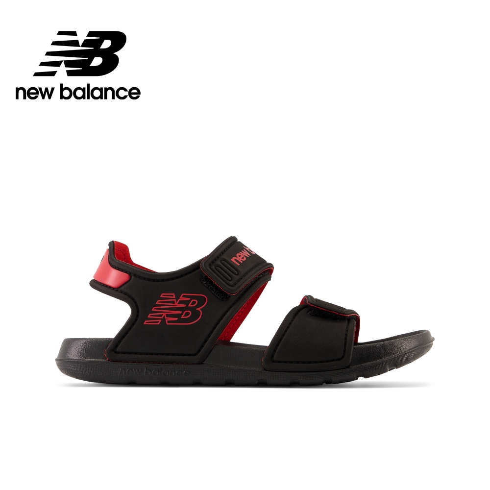 【New Balance】 NB 童鞋涼鞋_中性_黑紅色_YOSPSDCA-M楦 大童