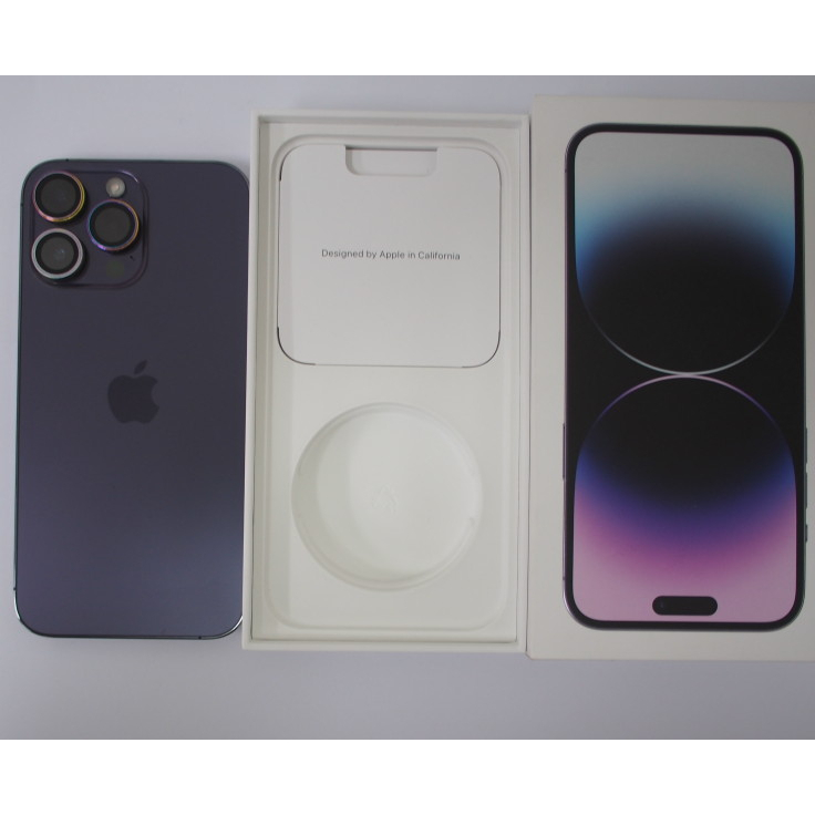 [崴勝3C] 二手 保固中 九成新 健康度 98% Apple iphone 14 pro max 128G 紫色