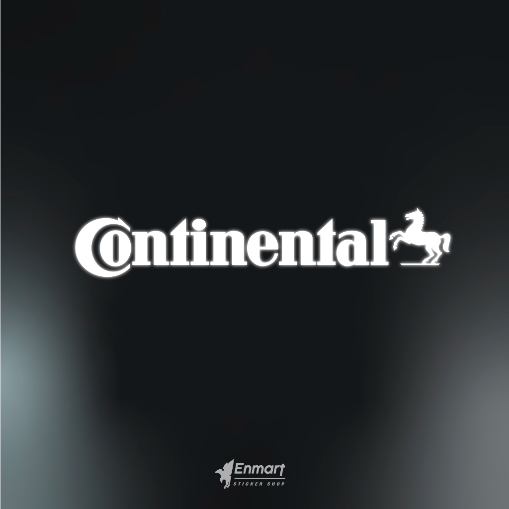 割字貼紙”Continental" 車身貼紙 防水貼紙 EM-015