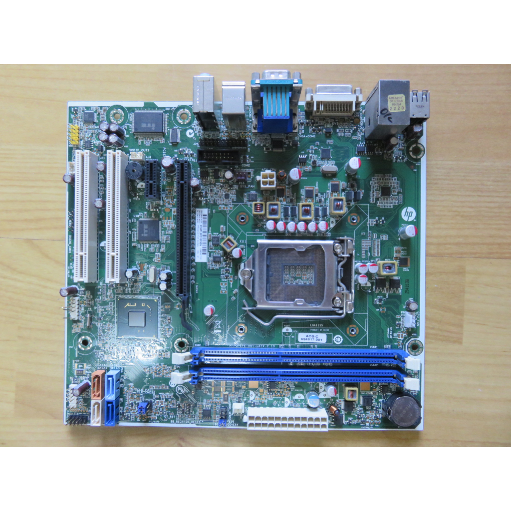 A.1155主機板-HP Pro 3330MT 3380 3381 DDR3雙通道 i7 i5 i3 DVI直購價680