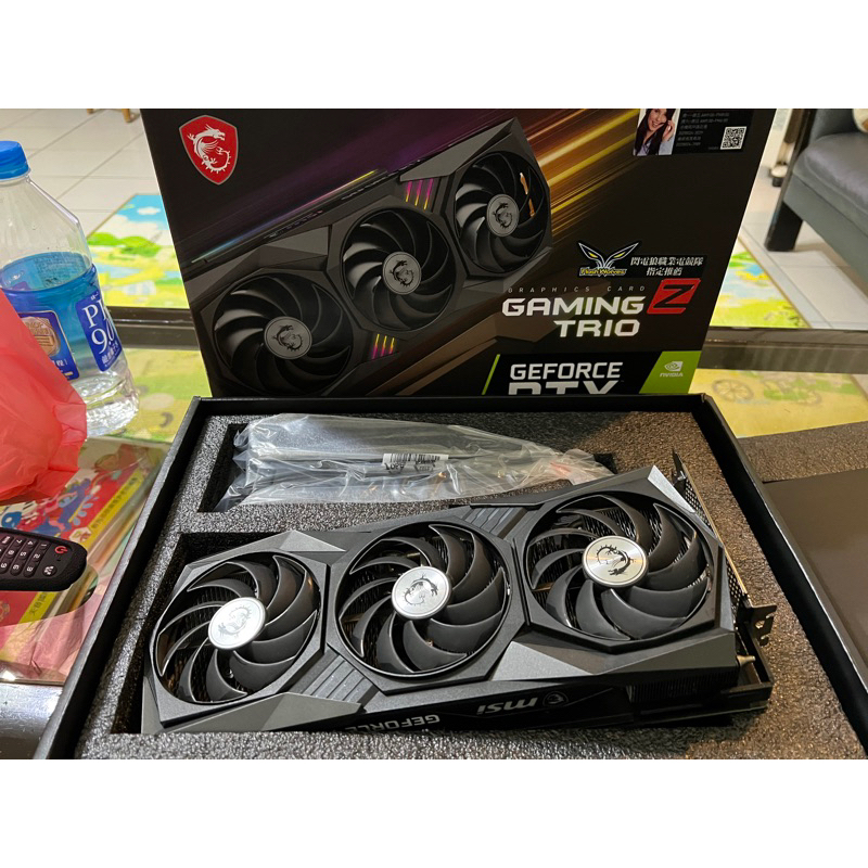 微星MSI RTX3060ti Z版魔龍（保固到2026/8/9）盒裝完整 序號ㄧ致