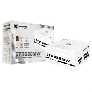 全新 Apexgaming首利 STR850MW (850W) 金牌/全模/全日系/電源供應器
