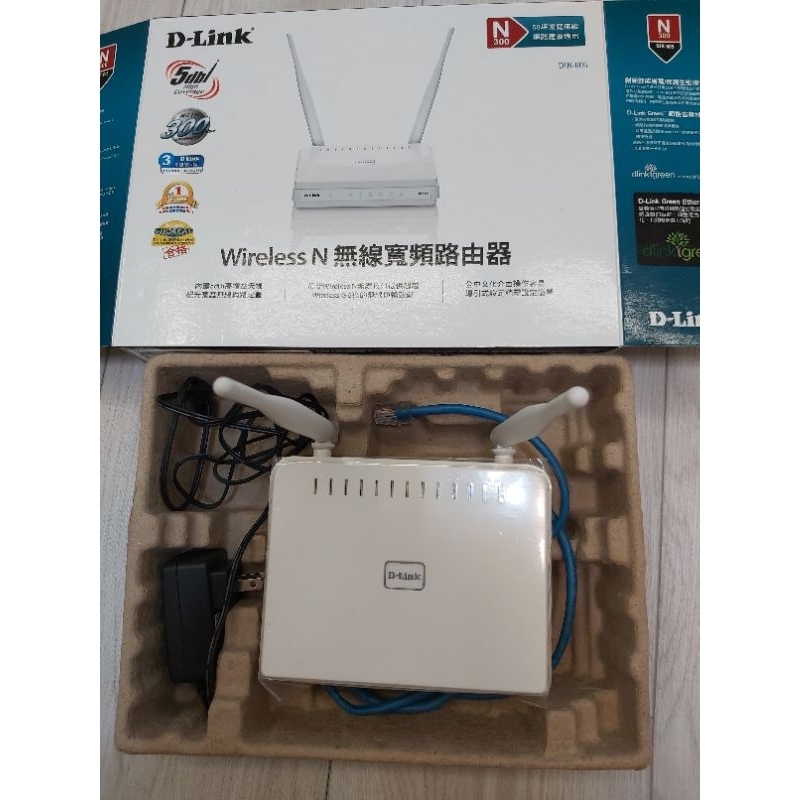 D-Link 無線寬頻路由器 DIR-605 N300 50坪適用