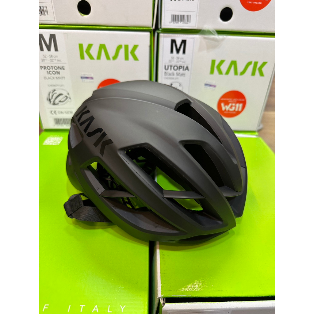 『小蔡單車』新款 頂級 義大利 KASK PROTONE 消光黑色 安全帽 公路車/自行車