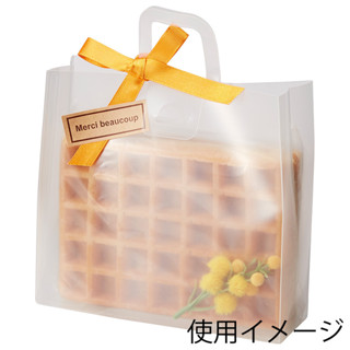 ☆╮Jessice 雜貨小鋪 ╭☆ 日本進口 PP 霧透明包裝用品 手提禮品 禮物袋 單款10入