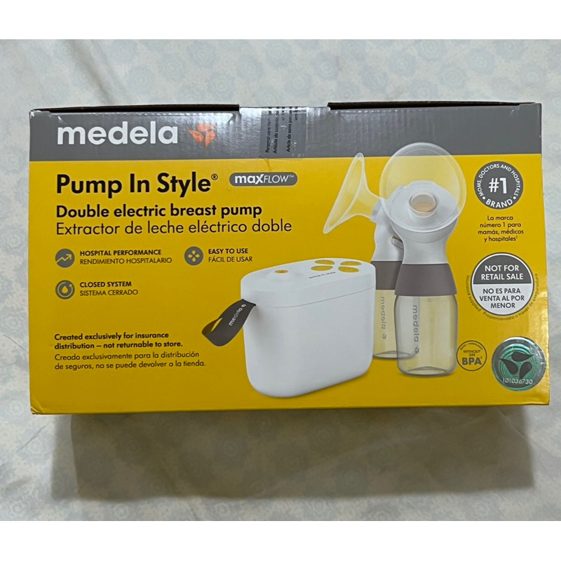 全新 medela 美樂 雙邊  電動擠乳器