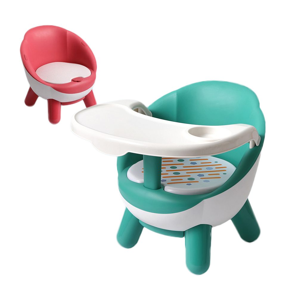 【Hi-toys】多功能兒童椅/嗶嗶椅/餐椅(可拆卸餐盤)