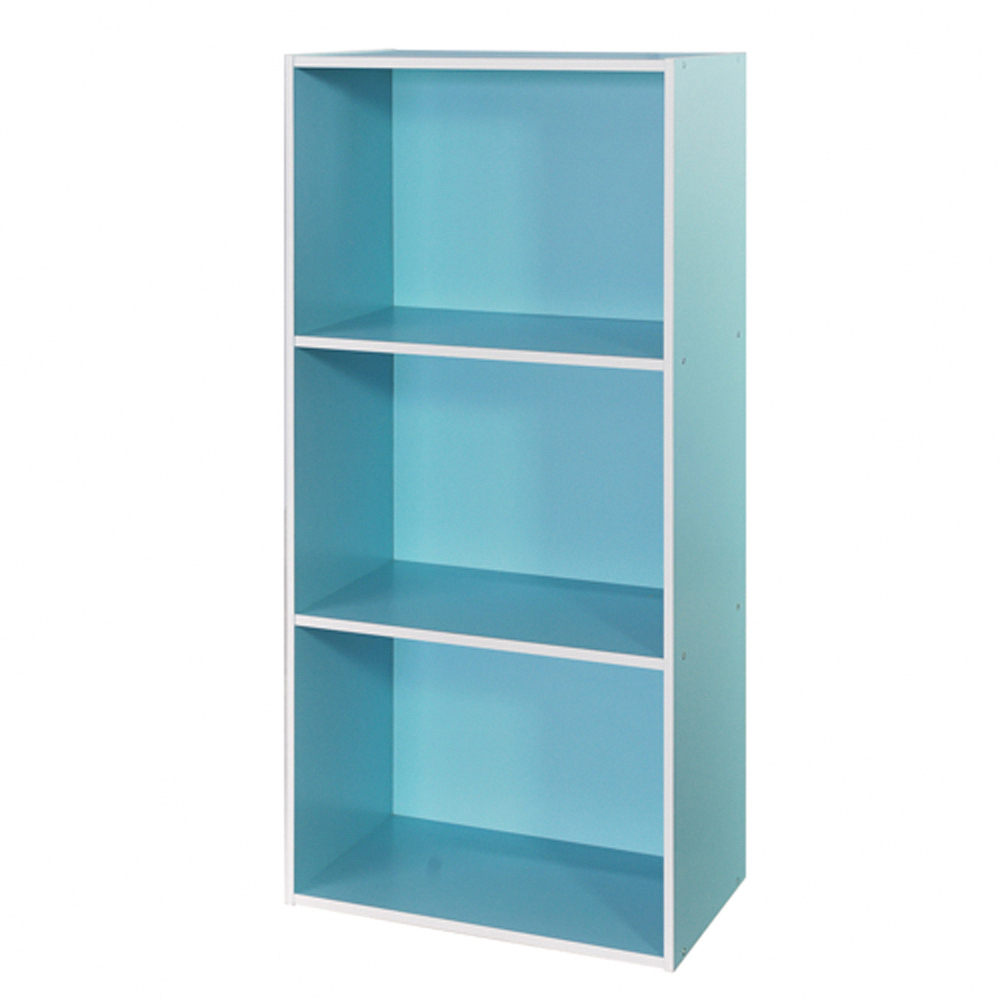 【生活工場】TZUMii 多彩三格空櫃/三層櫃-粉藍色 收納櫃 層櫃 櫃子