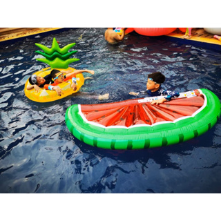 ⊛艾購台灣出貨接急單⊛ 3D立體超大充氣西瓜沙灘球直徑 西瓜成人戲水玩耍球 柳橙 橘子 親子游戲球 水果 夏日 /戲水