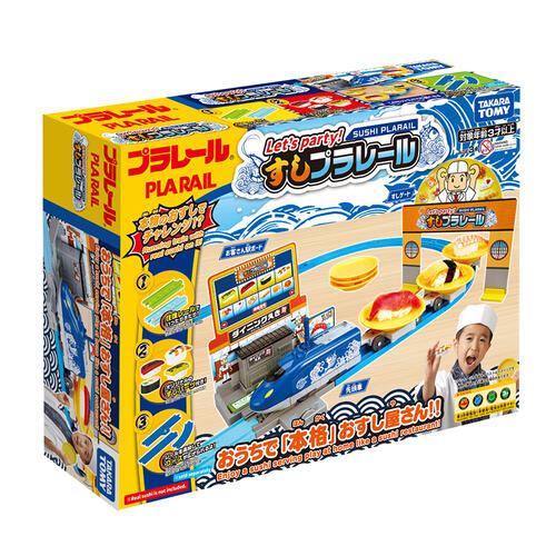 【美國媽咪】TOMY PLARAIL多美火車壽司組 TP21167 鐵道王國 多美 迴轉壽司 湯瑪士 軌道 禮物