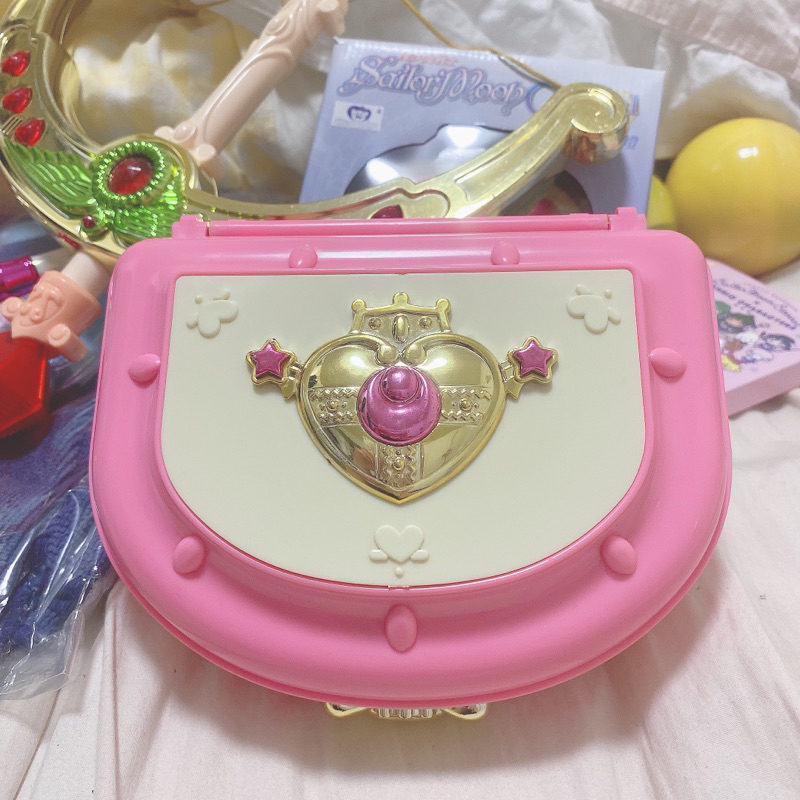 (@qq147369保留中) 萬代 玩具 美少女戰士 Sailor Moon 愛心 收藏 早期 愛心音樂盒 珠寶音樂盒