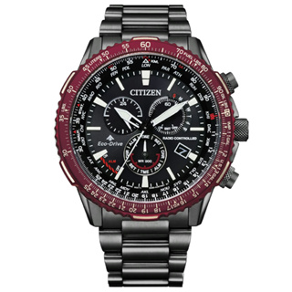 CITIZEN 星辰錶 PROMASTER 飛行時尚五局電波計時腕錶(CB5009-55E)
