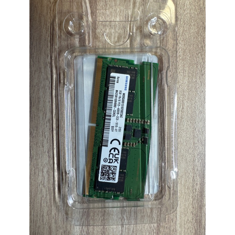 Samsung DDR5 4800筆記型記憶體8GB