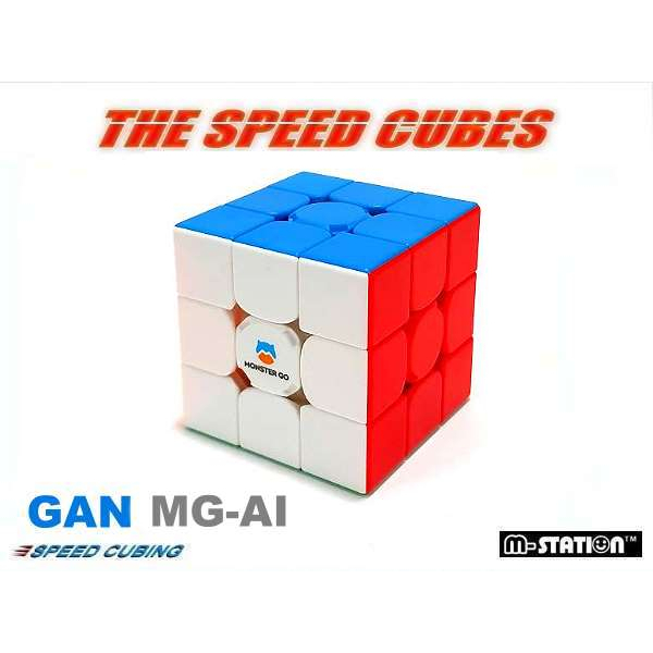 M-STATION"MGi.GAN-萌刻AI磁力速解3×3×3智能魔術方塊"