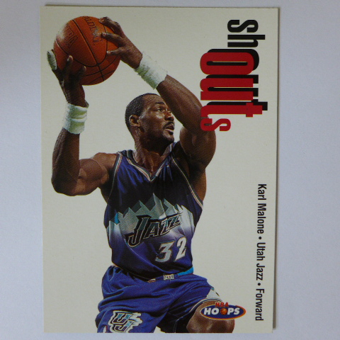 ~ Karl Malone ~郵差/名人堂/爵士隊雙老/卡爾·馬龍 1998年HOOPS.NBA特殊卡