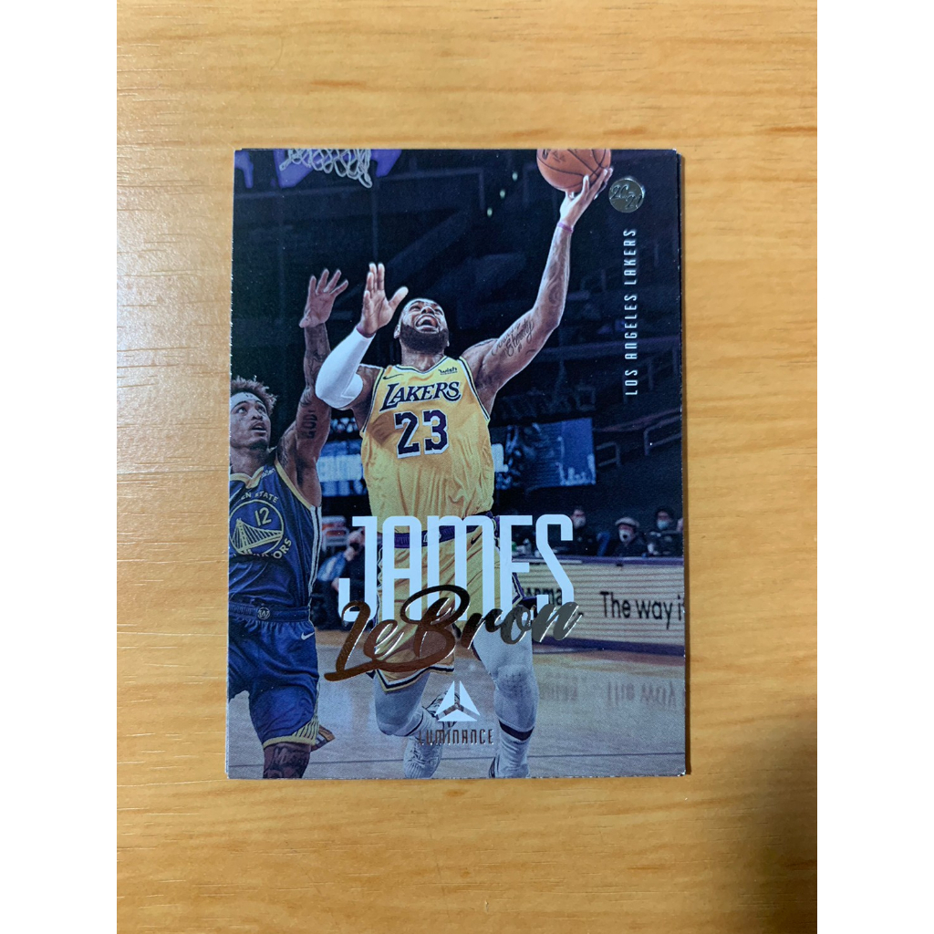 1 LEBRON JAMES 湖人隊 編年史 DONRUSS PRIZM HOOPS NBA 球員卡 特卡