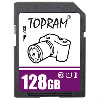 TOPRAM SDXC 128GB 128G 120MB/s SD SDHC UHS U1 儲存裝置