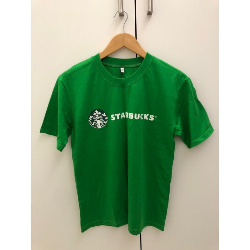 星巴克 綠色短袖T恤 S號