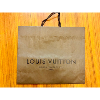LV Louis Vuitton經典紙袋 LV中型紙袋