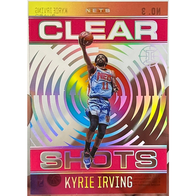 NBA 球員卡 Kyrie Irving 2020-21 Illusions Clear Shots Pink