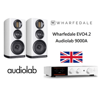 喜龍音響 英國 Wharfedale EVO 4.2+Audiolab 9000A 綜合擴大機